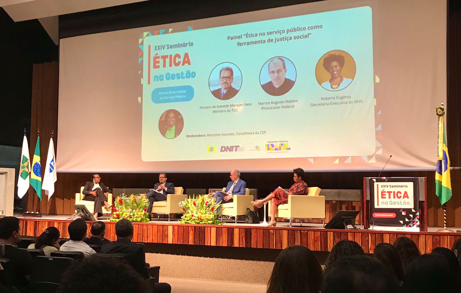 Painel "Ética no serviço público como ferramenta de justiça social"